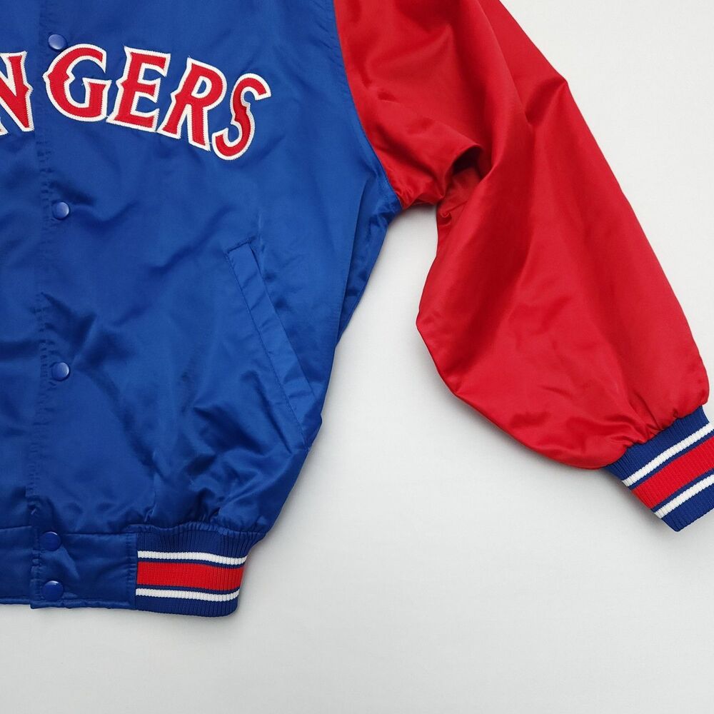 Vintage Diamond Collection Texas Rangers Starter Jacket Men Size Medium - Picture 8 of 14